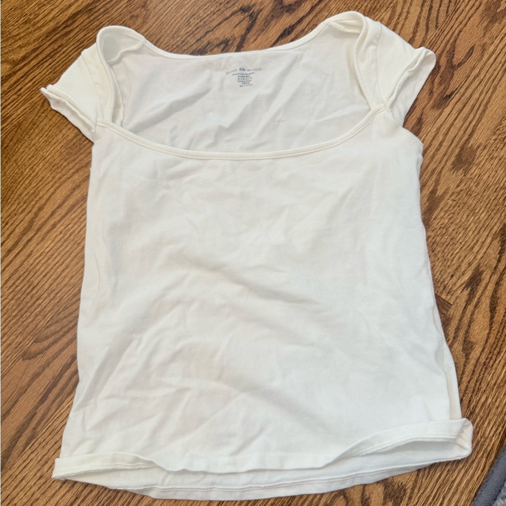 Classic Brandy White Women's Top